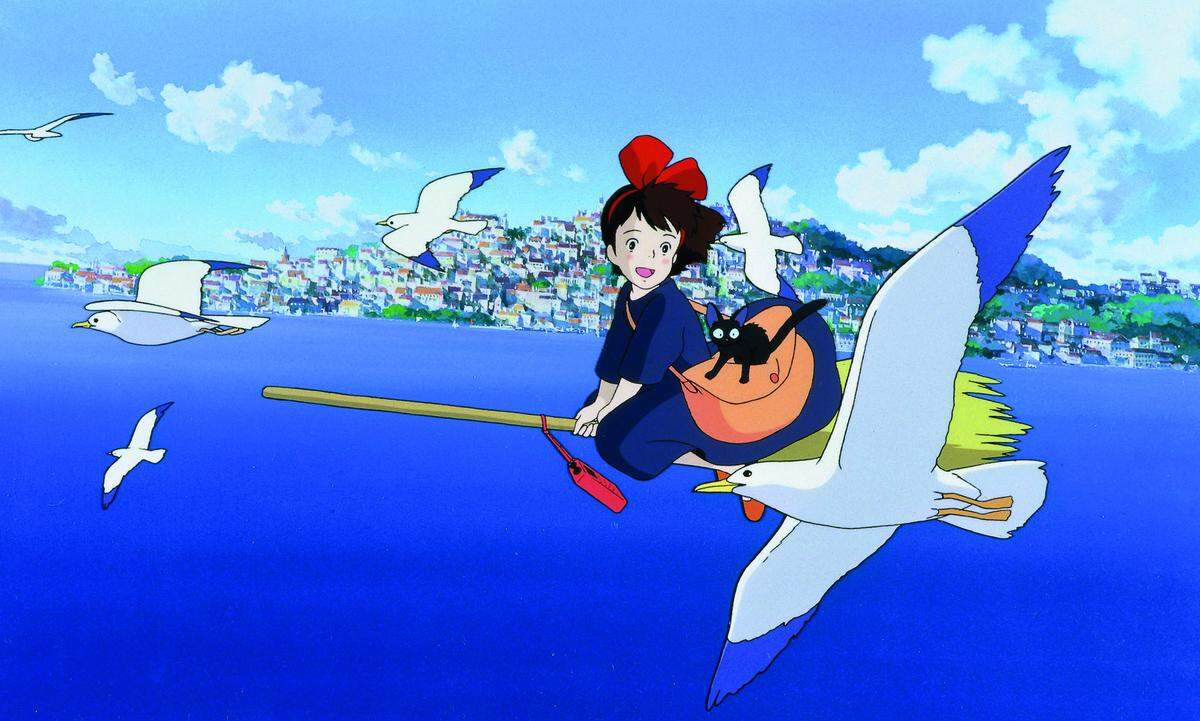 En Coral Gables Art Cinema ‘Kiki’s Delivery Service’ (1989) película de animación relata una tradición del Japón.