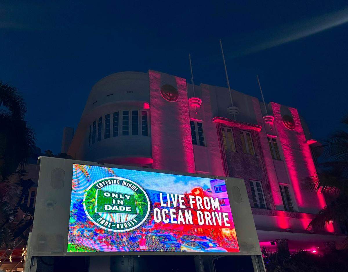 Logo de “Live from Ocean Drive”.