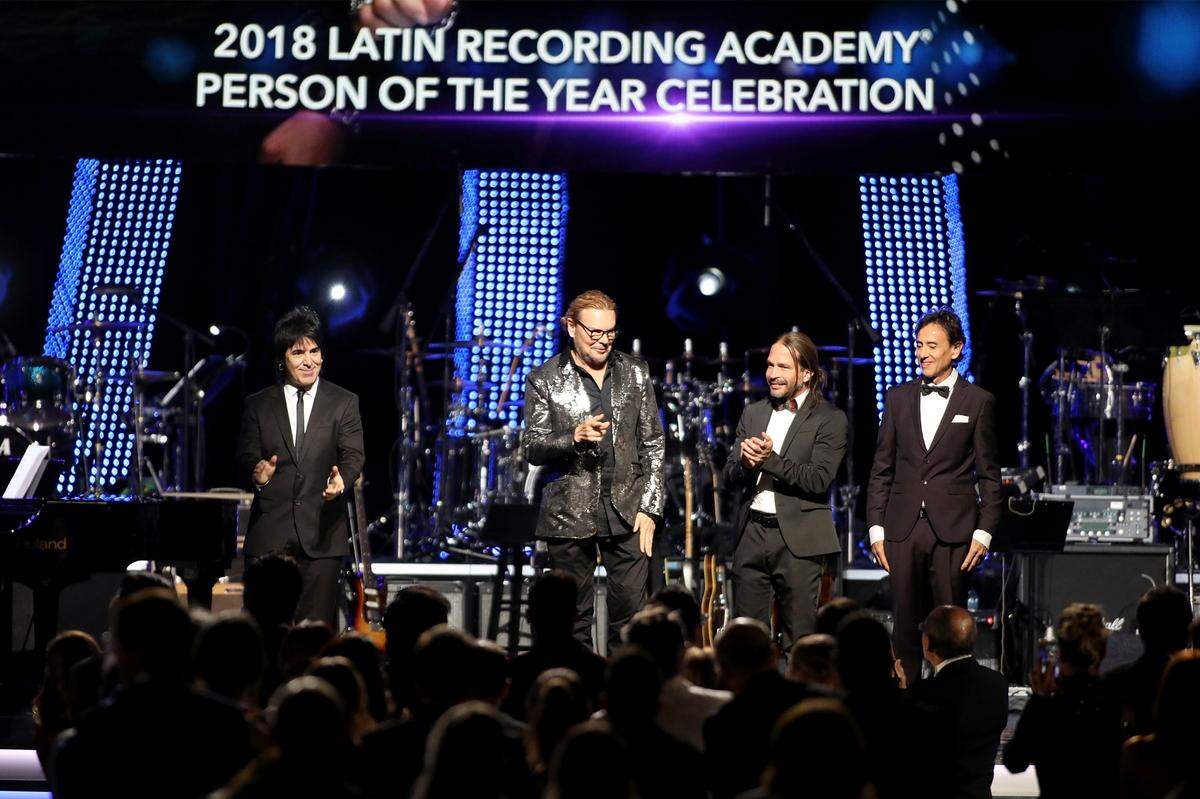 La banda Maná fue nombrada Persona del Año 2018 por La Academia Latina de la Grabación por sus extraordinarios logros artísticos y labor humanitaria.