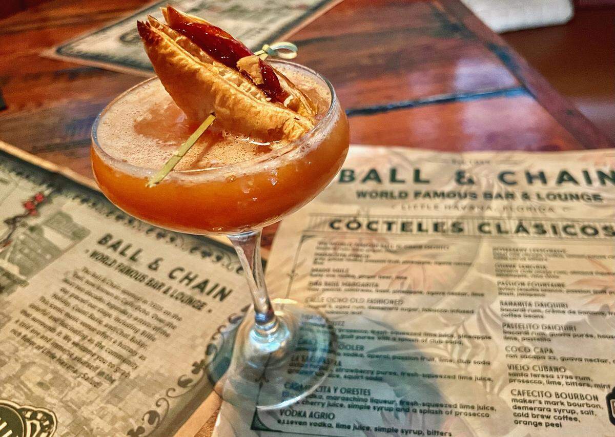 Pastelilo Daiquiri en el restaurante Ball & Chain