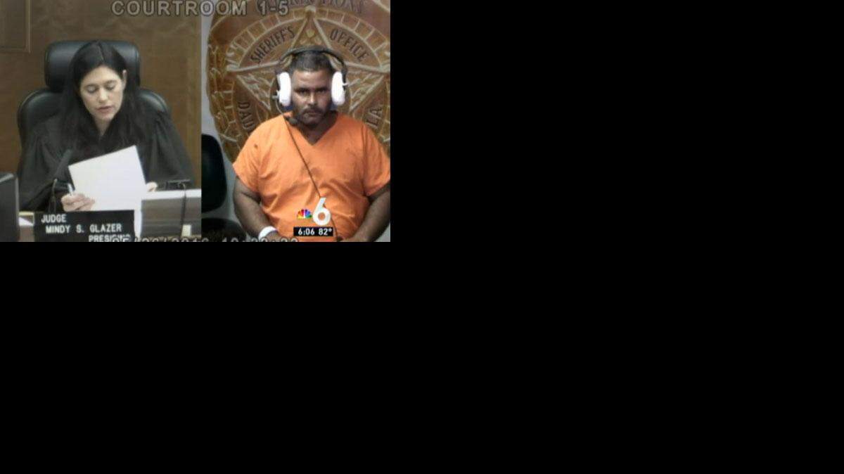 Hechavarría compareció en corte el jueves donde una jueza le ordenó permanecer detenido y le fijó una fianza $17,500.