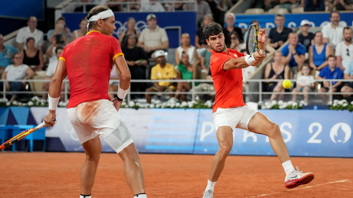 Final del sueño en París: Nadal y Alcaraz son eliminados en dobles