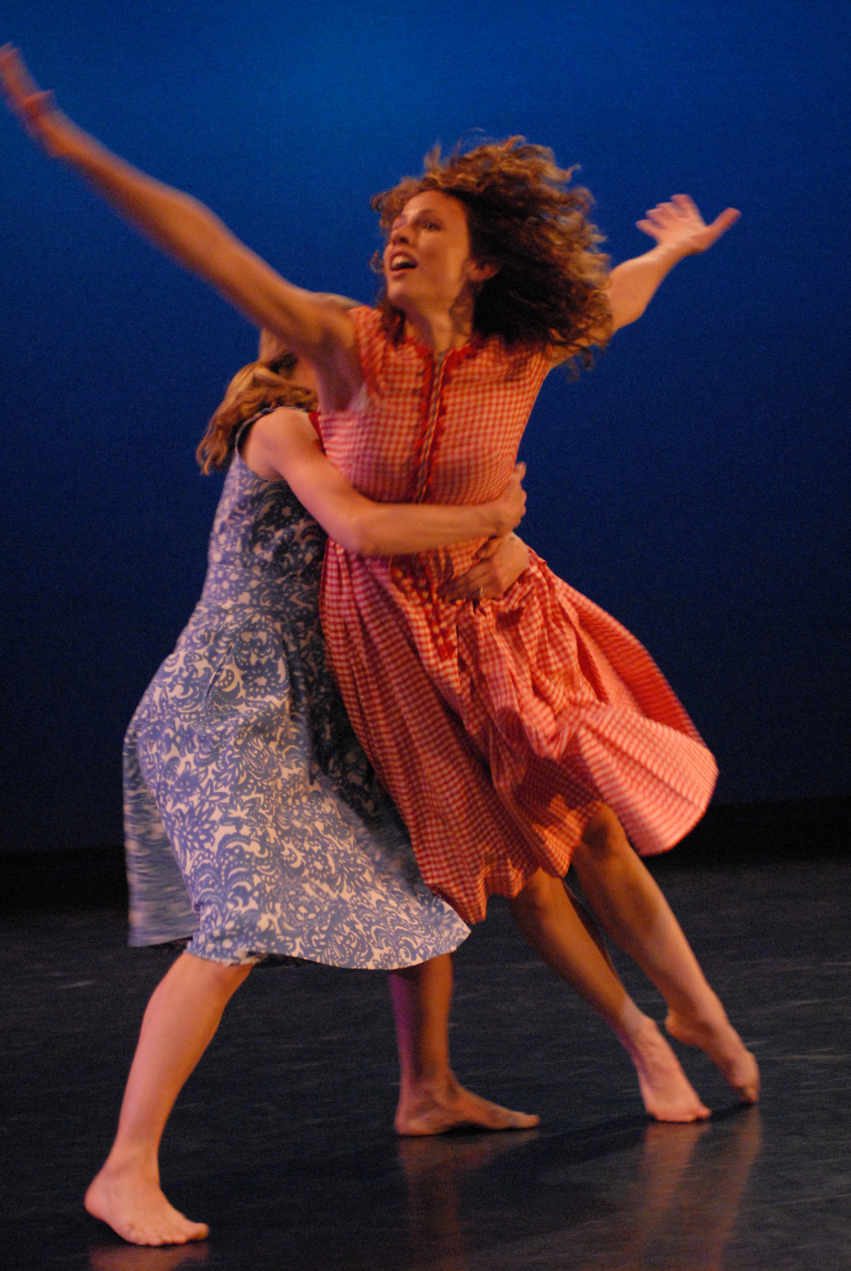 Las bailarinas Adele Myers y Diana Deaver, de Adele Myers and Dancers en “Is That All There Is”, un dueto inspirado en la canción de Peggy Lee. 