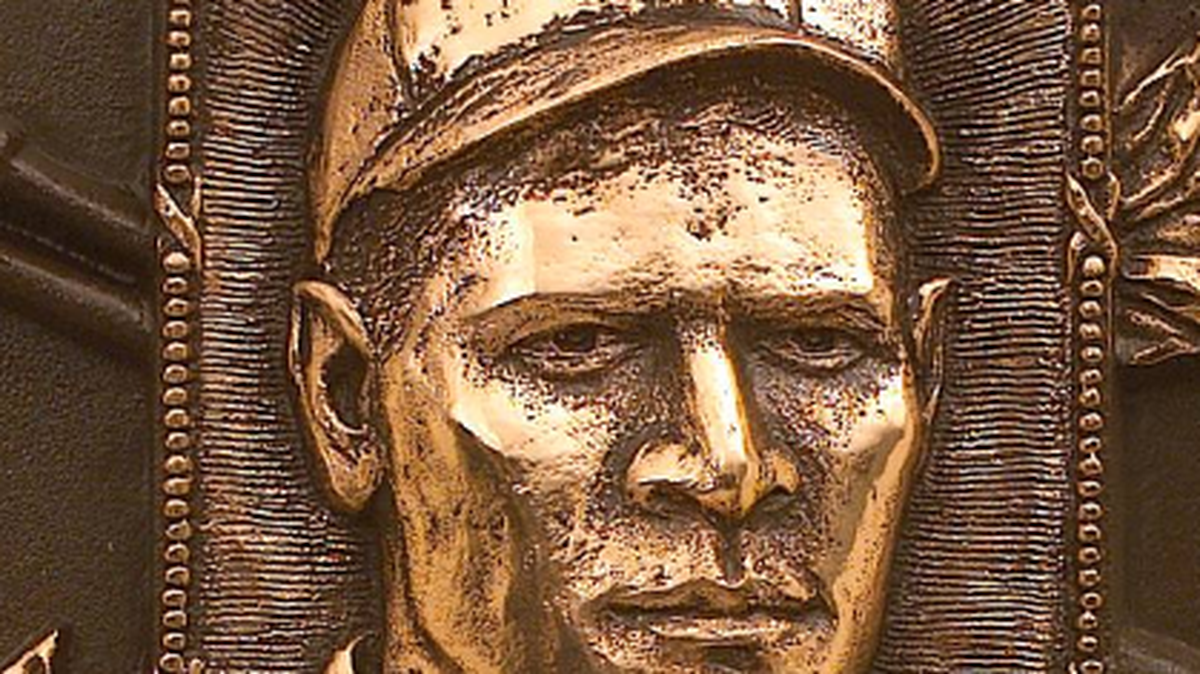 Placa de Cristóbal Torriente en el Salón de la Fama de Cooperstown, en Nueva York.
