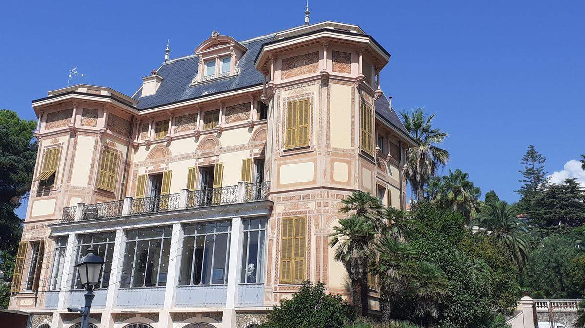 La Villa Nobel, residencia del célebre sabio sueco.