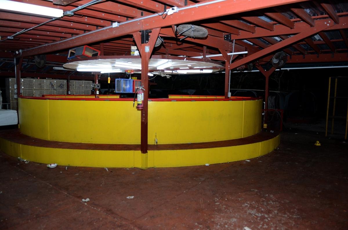 Vista de una gallera ilegal en el noroeste de Miami-Dade. Josée Raudel García, árbitro de peleas de gallos fue ultimado a balazos en este lugar el 20 de abril del 2018.