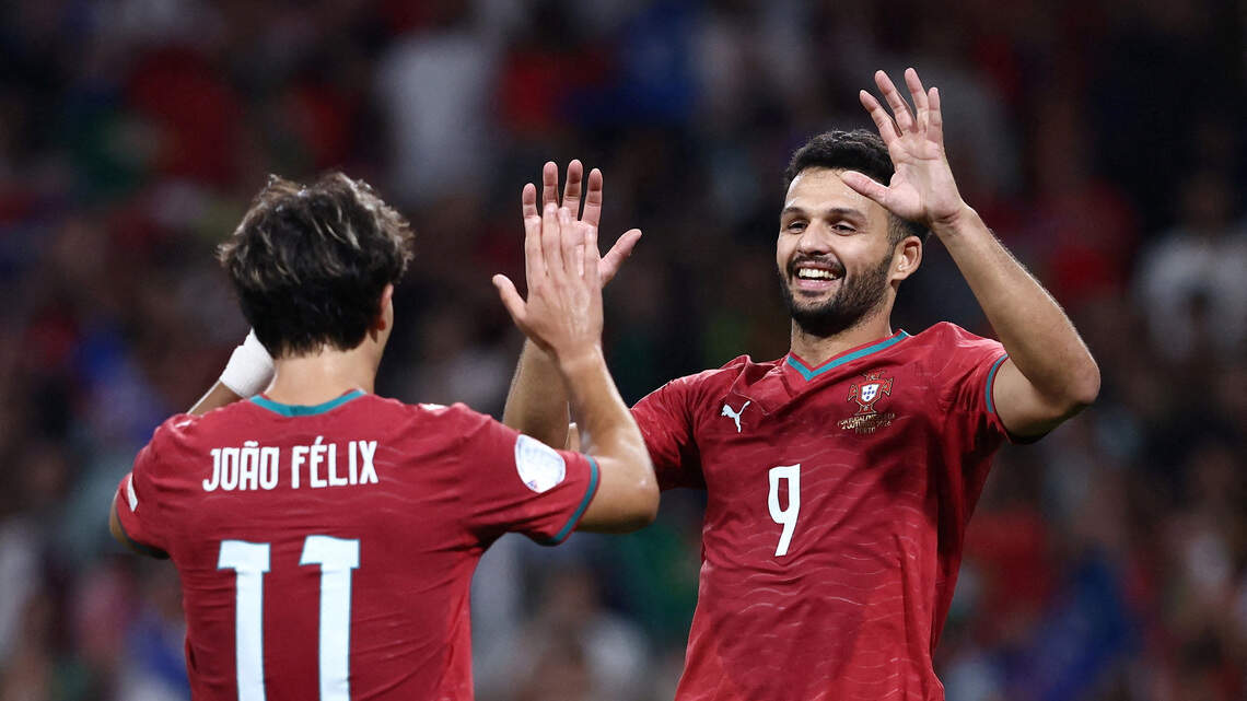 Portugal se “olvida” de Cristiano Ronaldo y consigue el boleto a cuartos de final en la Liga de Naciones