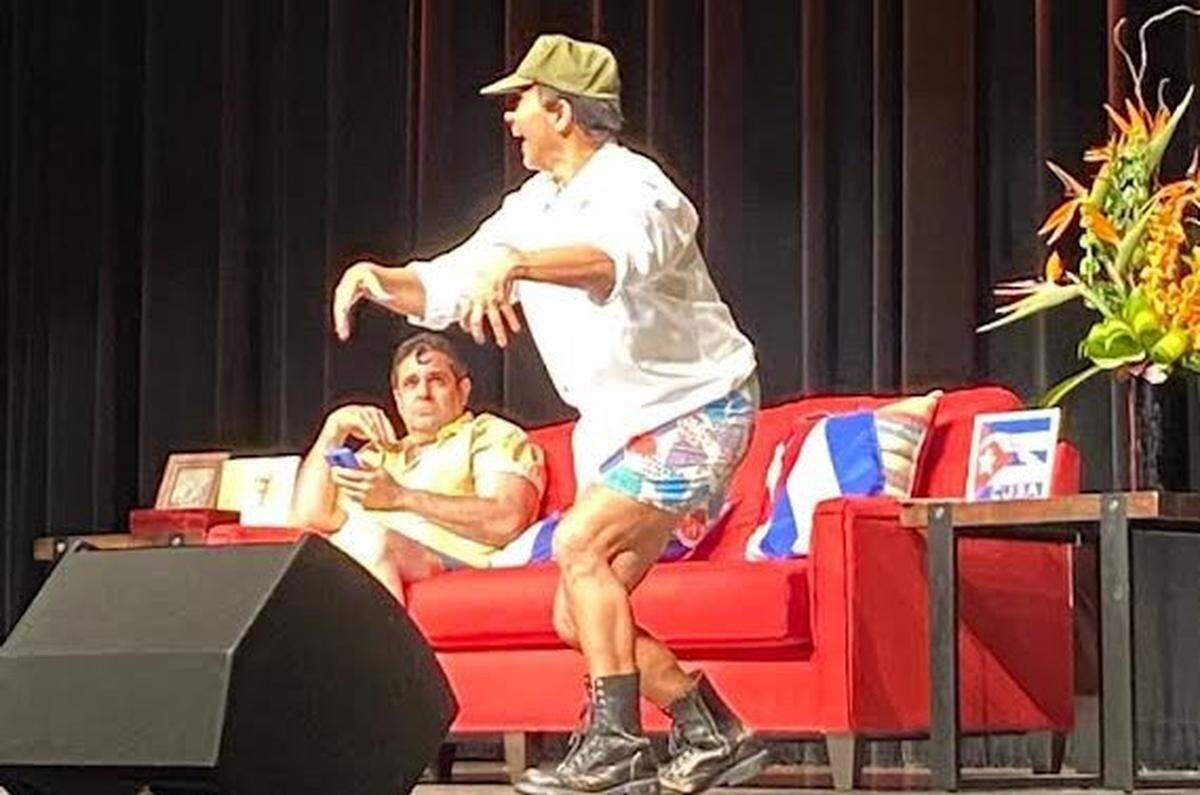 Maribel González y Luis Rivas en una escena de ‘Zoraya...’