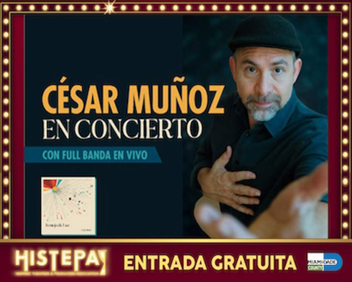César Muñoz en concierto “Festejo de Luz” en el Teatro Trail.