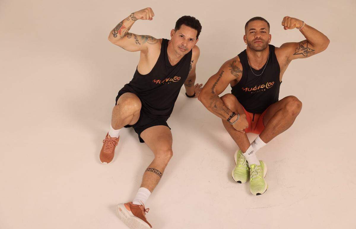 El motor y creador de Mueveloo Fitness es el entrenador personal y empresario cubano Yas Rodríguez, que también es coach de Leoni .