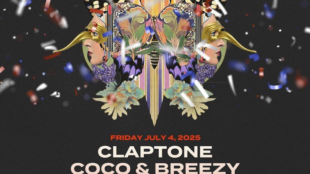Claptone + Coco y Breezy en Club Space Miami.