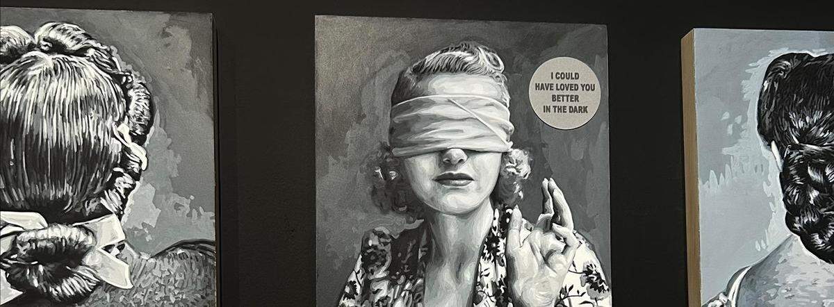 Detalle de “I Could Have Loved You Better in the Dark”, 2025, de Rubén Torres Llorca. 