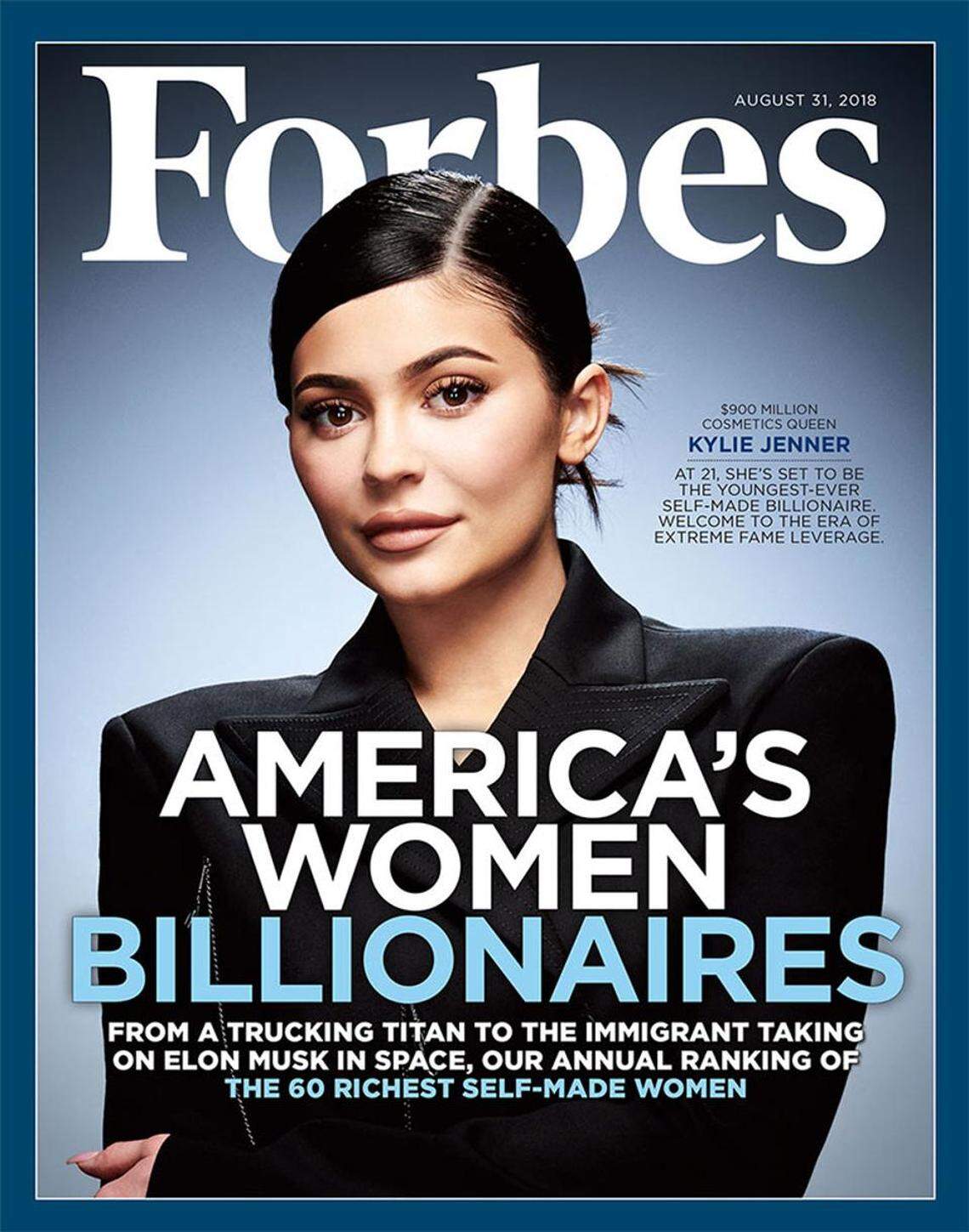 Kylie Jenner tiene una fortuna de 900 millones y es imagen de diferentes marcas como Adidas.