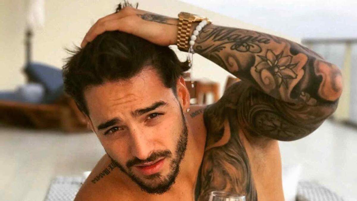 El cantante Maluma.