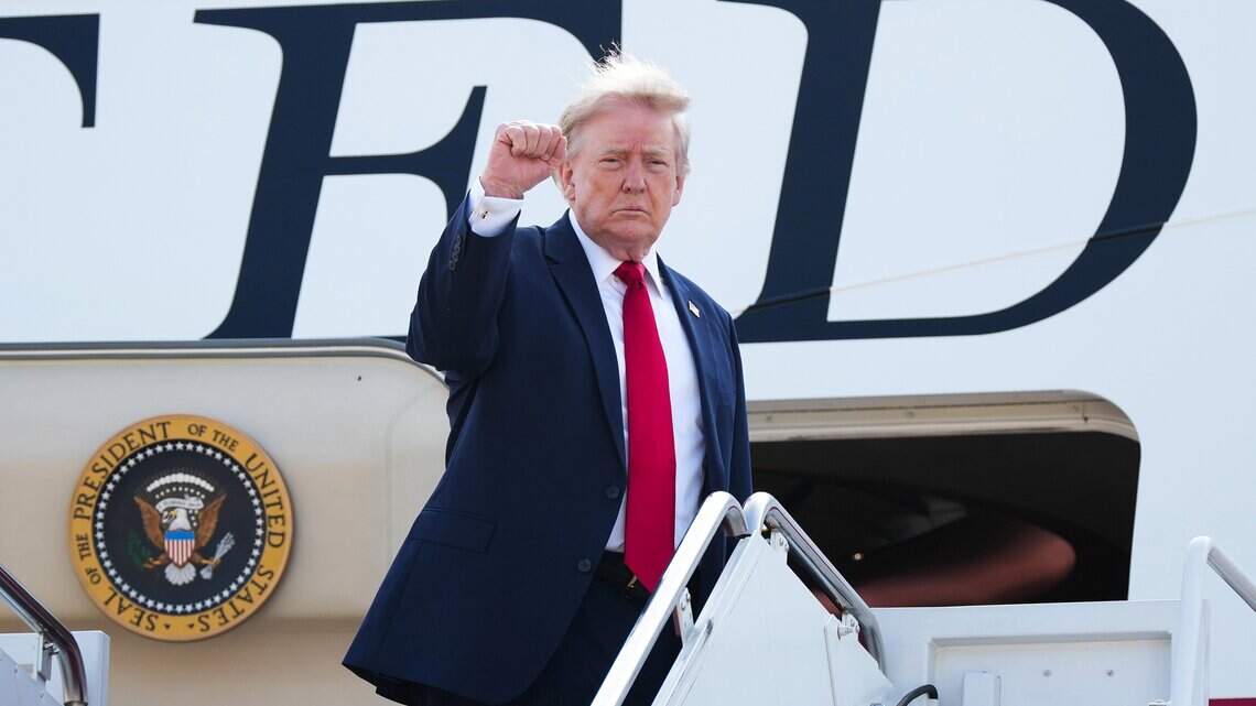 Trump estrena polémico avión presidencial donado por Catar: 'Estamos muy orgullosos'