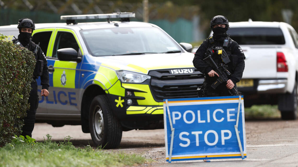 La policía británica investiga un posible vínculo de Irán en el plan de ataque a una base militar
