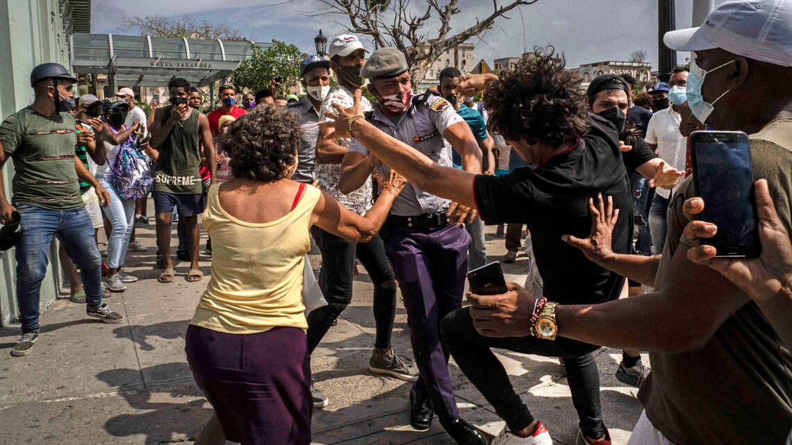 ‘This is one of those moments.’ Dems urge Biden to deliver Miami speech on Cuba, Haiti.