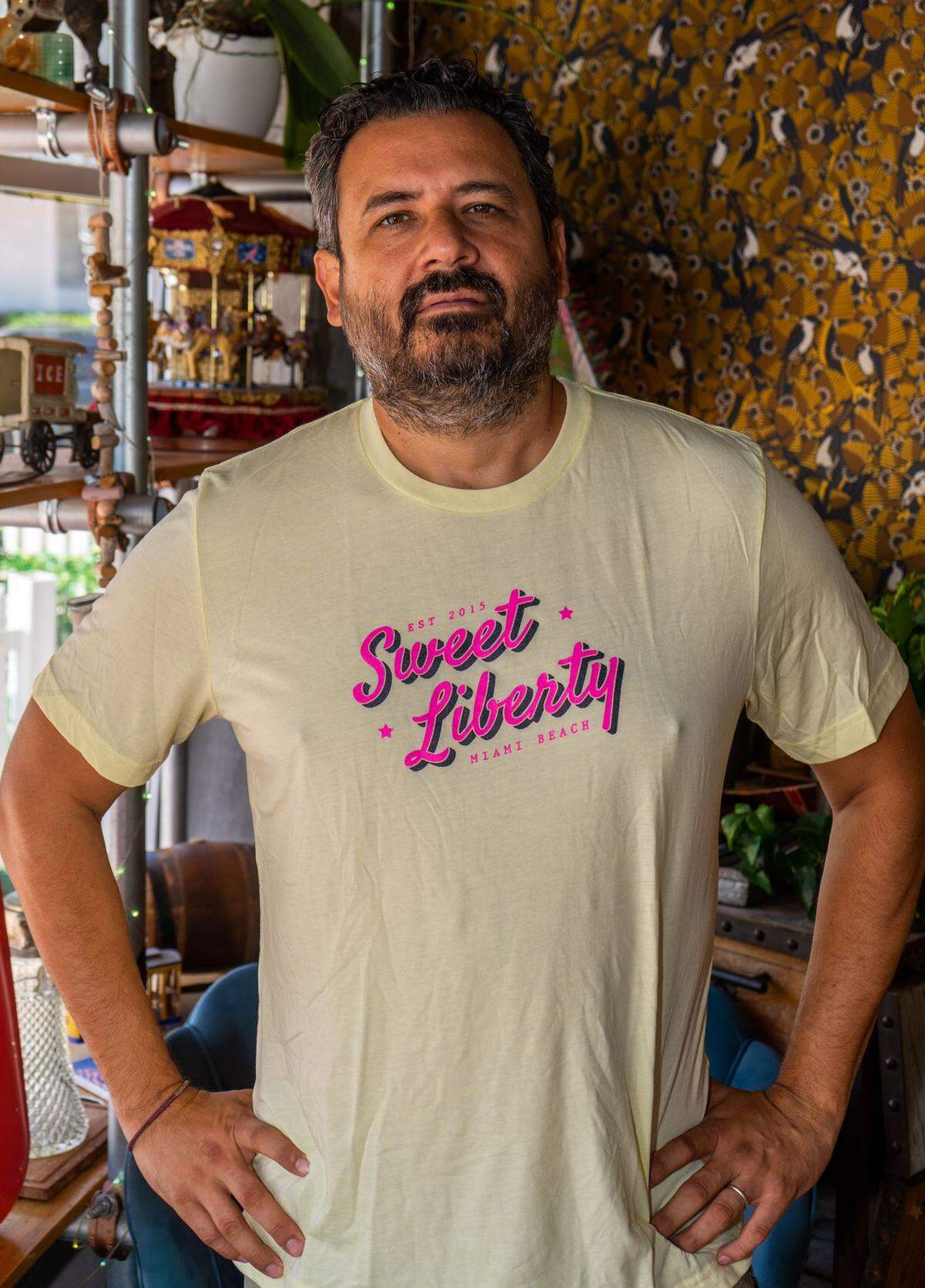 En la Noche Cubana se une a la chef local Michelle Bernstein, David Martínez, su esposo y socio.