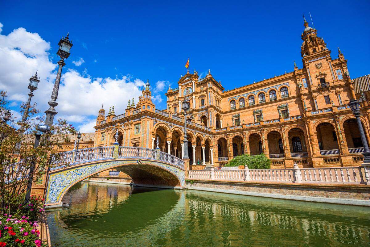 Plaza de España, Sevilla, España.