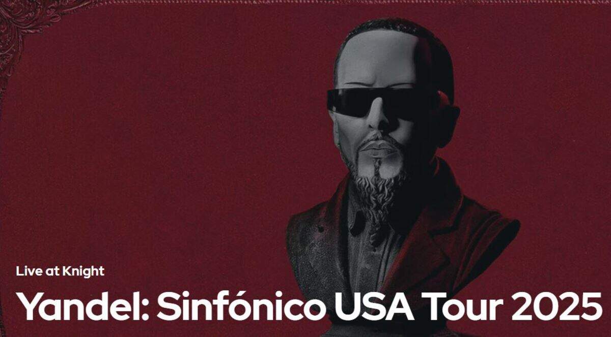 Yandel&nbsp; Sinfónico Gira USA 2025 en el James L. Knight Center.