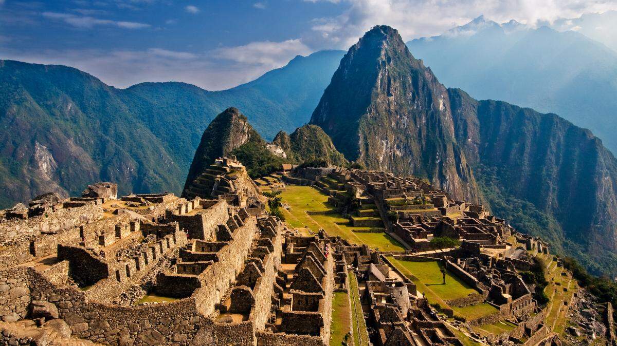 Vista de Machu Picchu.