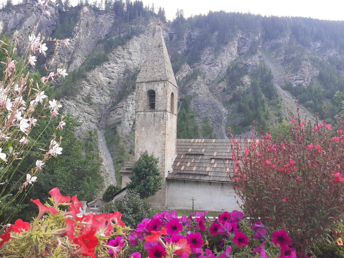La iglesia de Saint-Dalmas-le-Selvage.