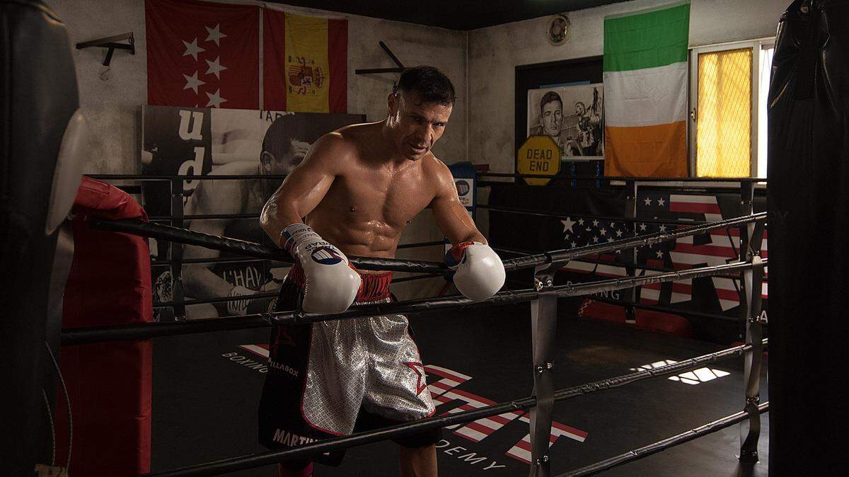 Fotografía facilitada por Brooklyn Fitboxing del púgil argentino Sergio ‘Maravilla’ Martínez con motivo de la entrevista concedida a Efe, 13 de noviembre de 2018.