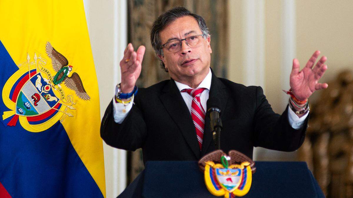 File photo of Colombian President Gustavo Petro.