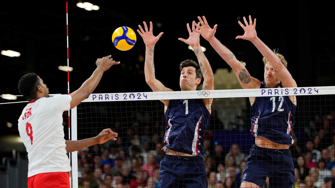 Jugador cubano encabeza ataque de Polonia que vence a Estados Unidos y avanza a la final del voleibol en París