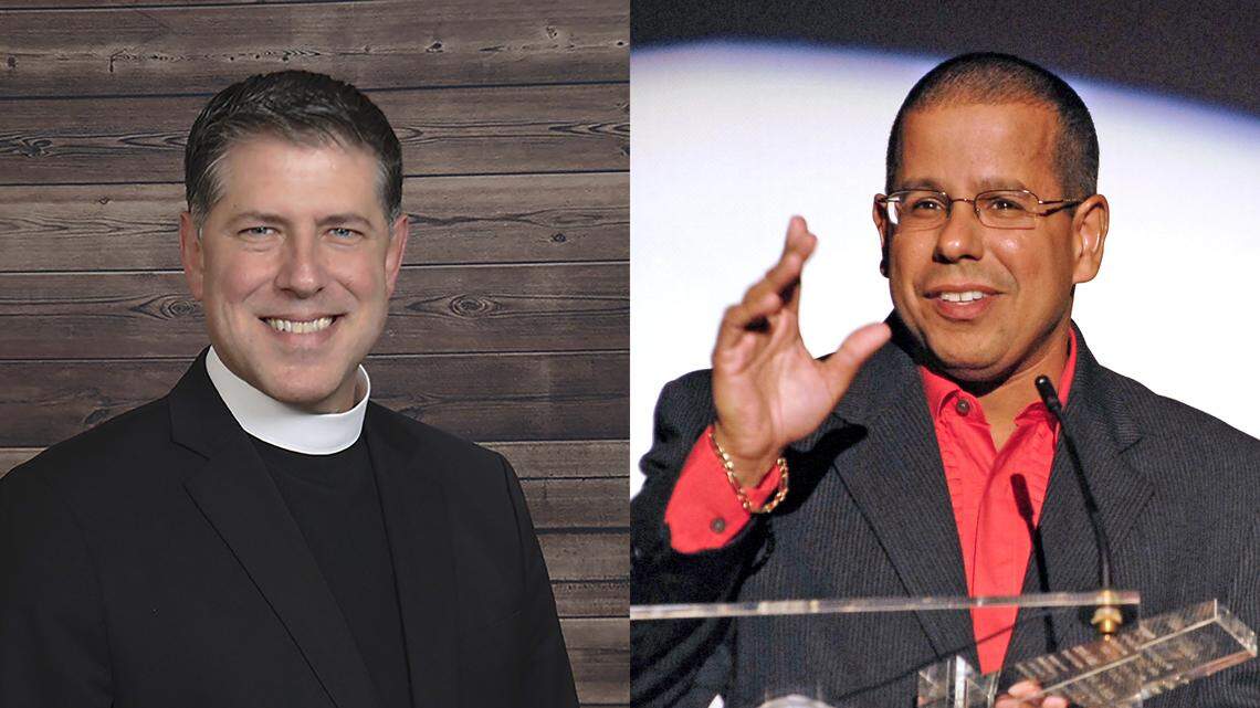 Father Alberto Cutié and journalist José Alfonso Almora were among those laid off in Univision’s latest round of cuts.