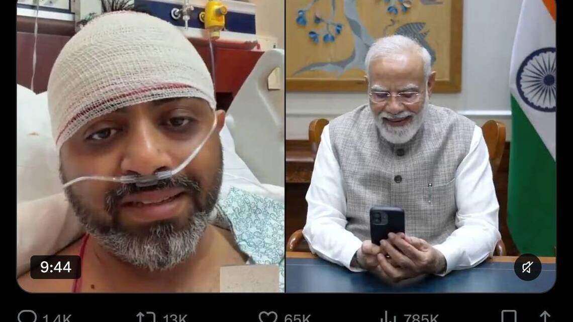 ‘El avión iba en picado', relata a Modi el piloto indio apuñalado en el vuelo de flydubai
