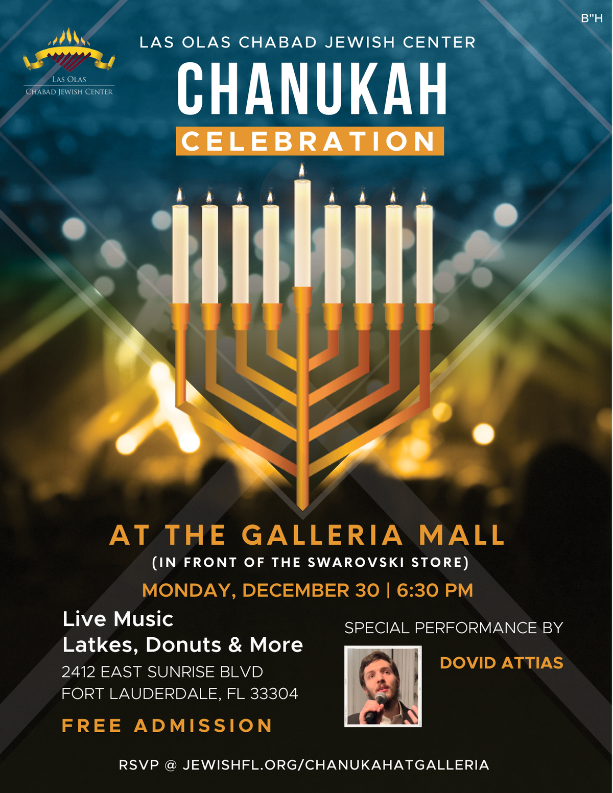 El Festival de Chanukah.