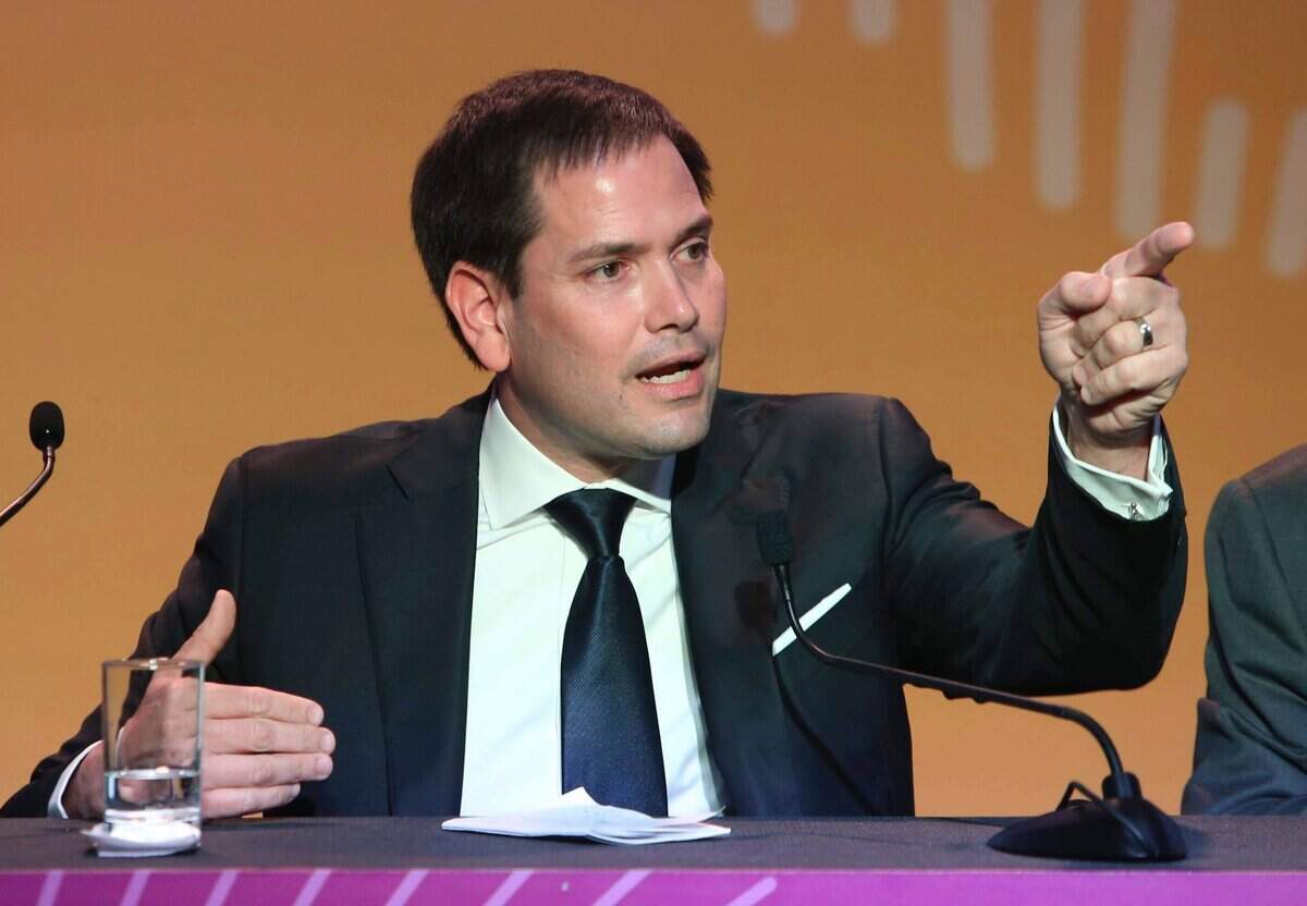 El senador Marco Rubio en una foto de archivo.