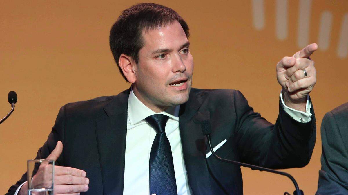 El senador Marco Rubio en una foto de archivo.