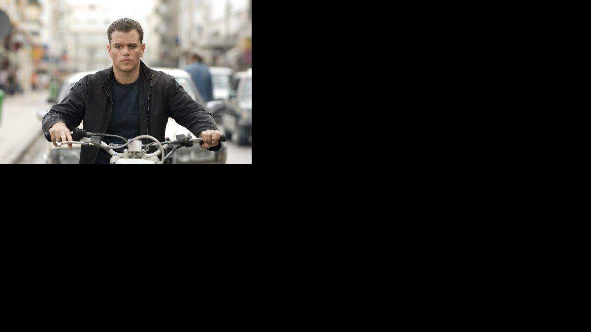 Matt Damon es Jason Bourne en the Bourne Ultimatum.