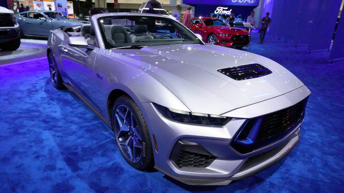 El Ford Mustang GT California Special en el Auto Show de Los Angeles.