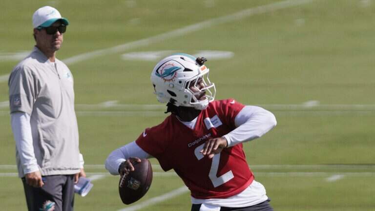 Los Dolphins arrancan con el pie derecho su campo de entrenamiento. Lo más destacado del primer día