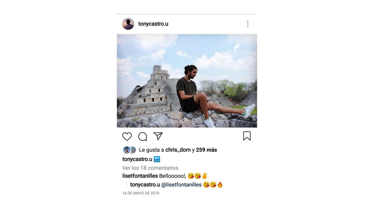 Tony Castro en la Riviera Maya.