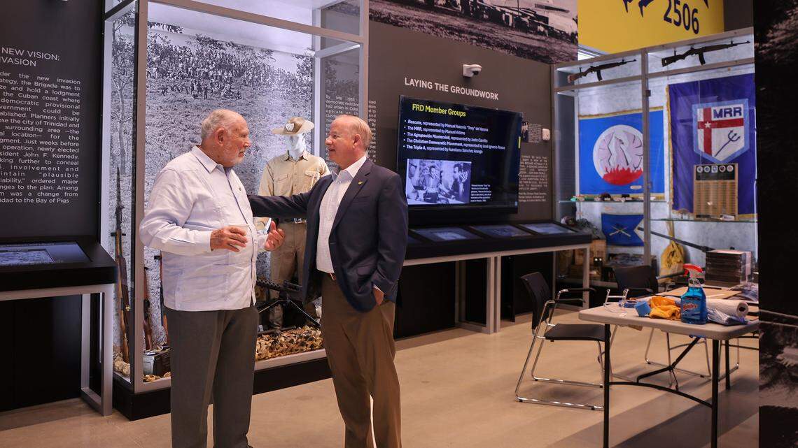 As new Bay of Pigs museum opens in Miami, veterans of the assault ponder future...