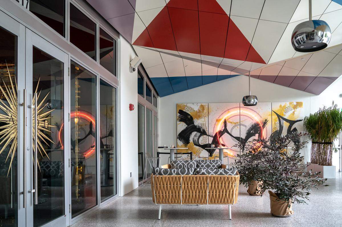 Exterior del restaurante Kaido en el Design District.