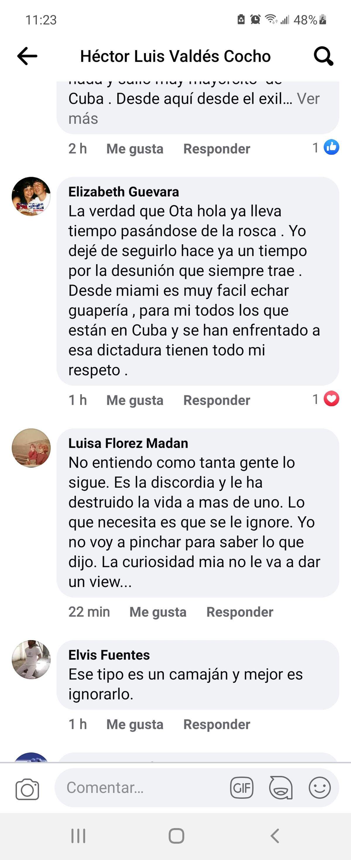 Críticas a Otaola por sus comentarios sobre Anamely Ramos y el Funky