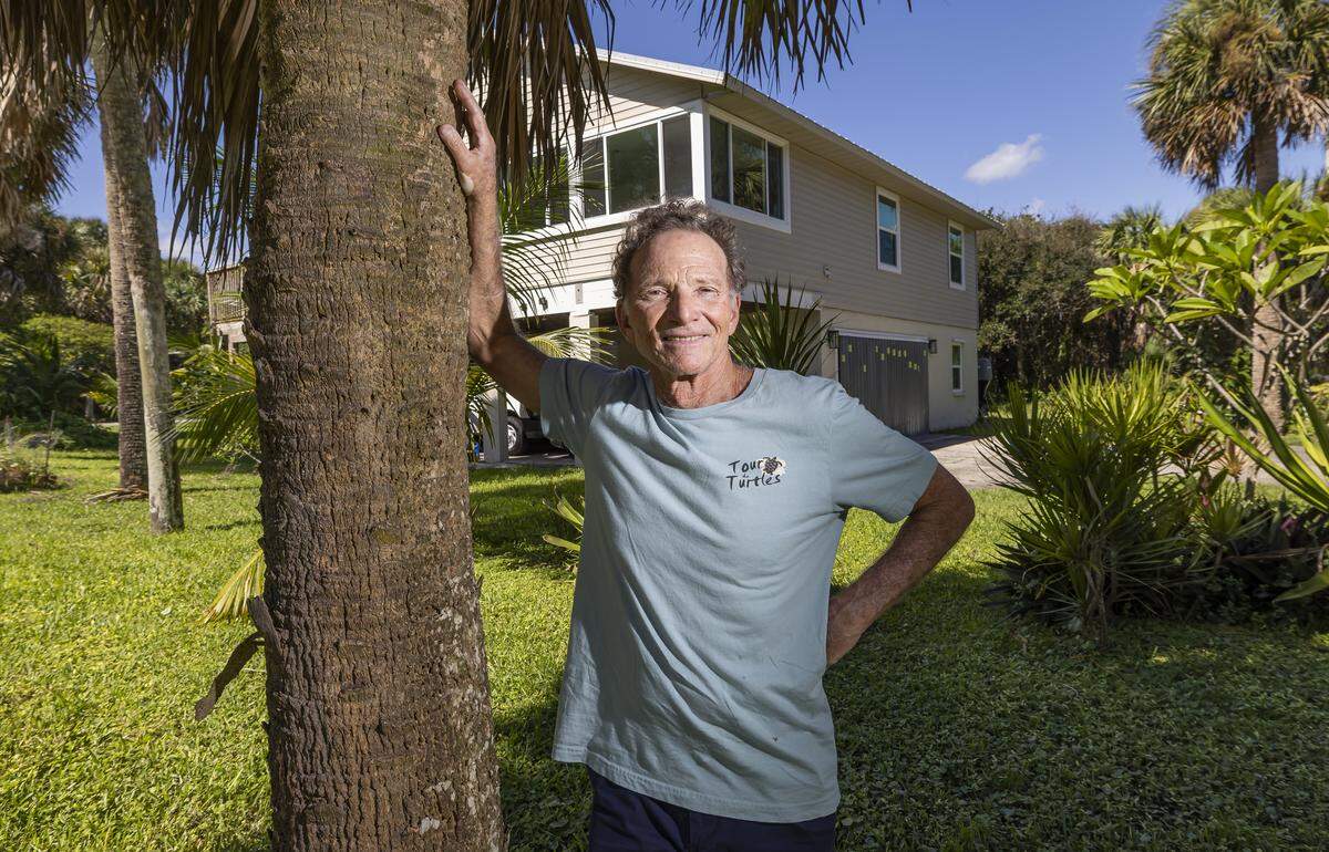 Mark Shantzis, director ejecutivo de la Asociación de Preservación y Protección de Barrier Island, en Melbourne Beach, Florida.