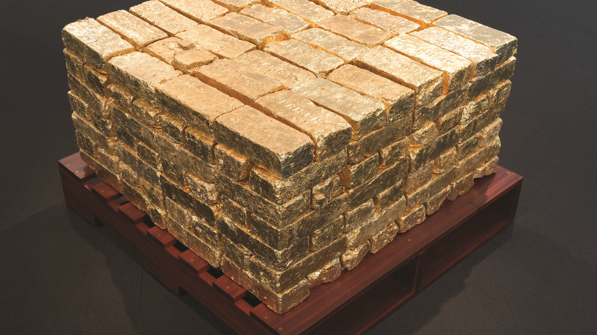 ‘It’s a Goldmine/Is the Goldmine?’, 2016, de Amanda Williams, en el PAMM.
