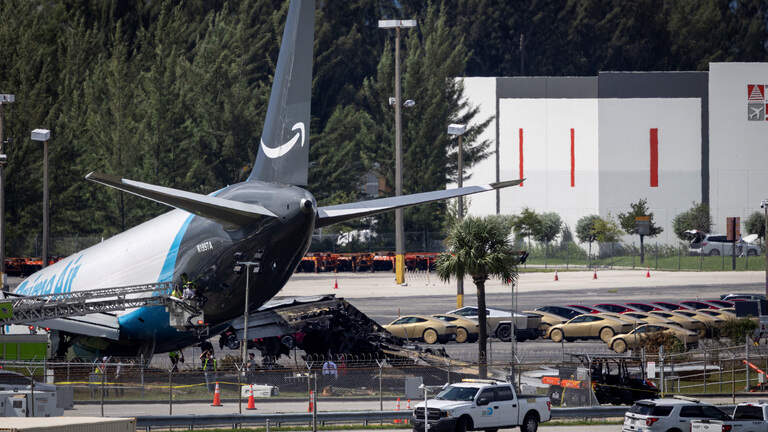 Recuperan las cajas negras del avión de Amazon que se salió de la pista en Miami