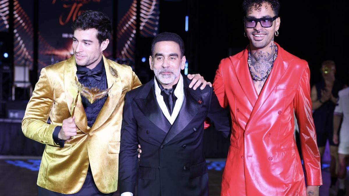 Danilo Carrera, Iván Valdés y Motiff.