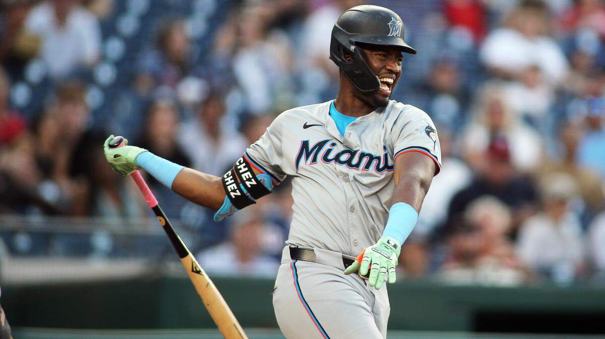Jesús Sánchez dio muestras de su potencial el martes en la noche al pegar cinco imparables en cinco turnos ante los Dodgers de Los Angeles, algo que solo habían hecho en la organización de Miami jugadores de la talla de Luis Arráez y Juan Pierre.
