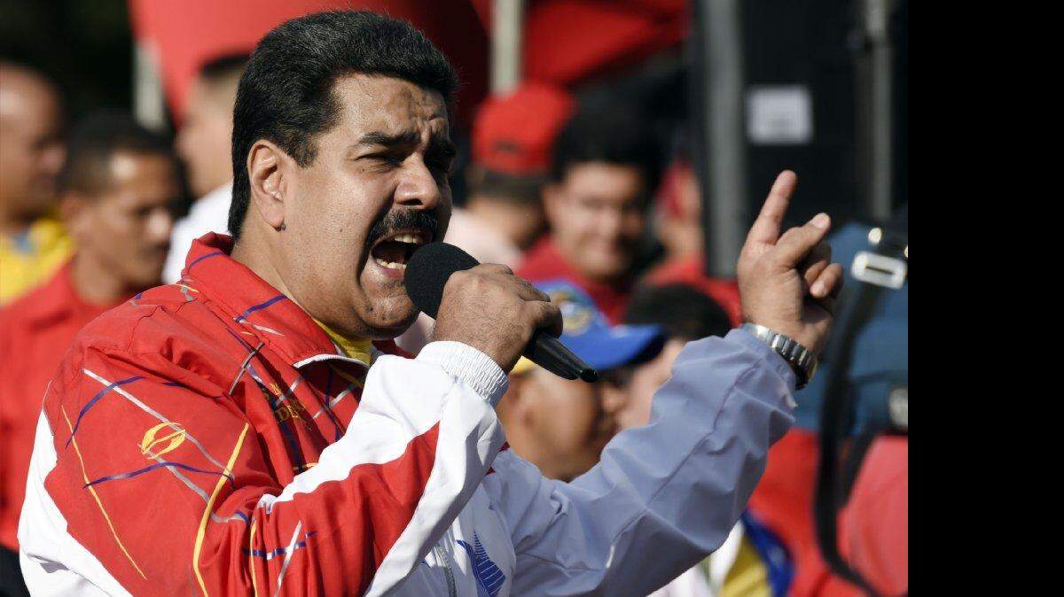 Nicolás Maduro, presidente de Venezuela