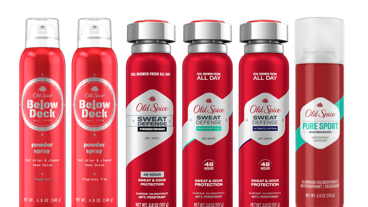 Recogen desodorantes Old Spice y Secret por la presencia de un carcinógeno.