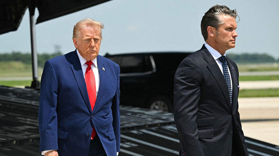 La Casa Blanca niega choque entre Trump y Hegseth por escasez de municiones en Irán