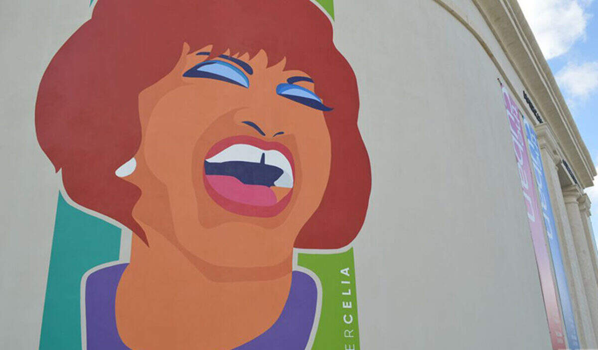 Exposición “Celia Cruz Forever” en el Teatro Tower.